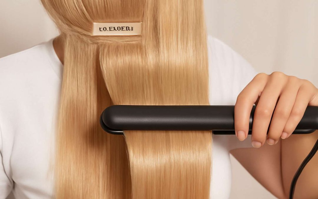 can you use heat on lullabellz hair extensions