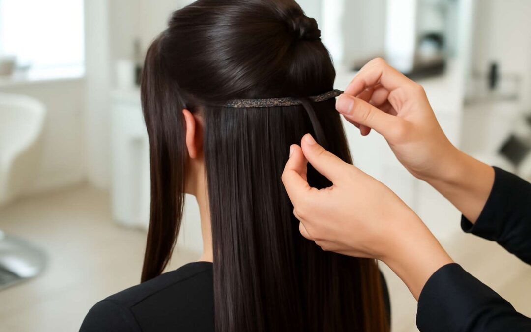 Local salons near you: who does hair extensions near me for flawless volume.