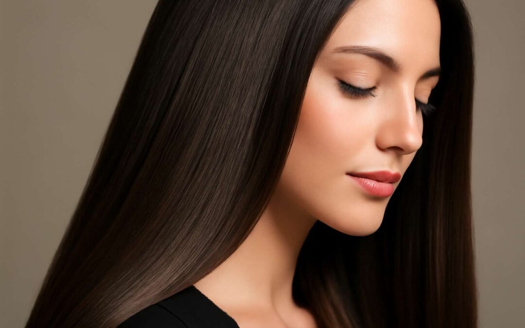 Painless, secure styling with hair extensions without metal
