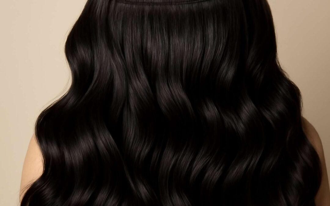 Turn heads with hair extensions black for instant length, volume, and glam