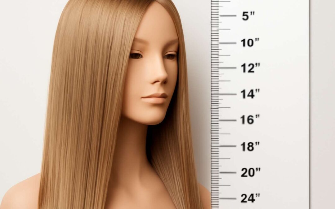 Find your ideal length with hair extensions length chart and style tips