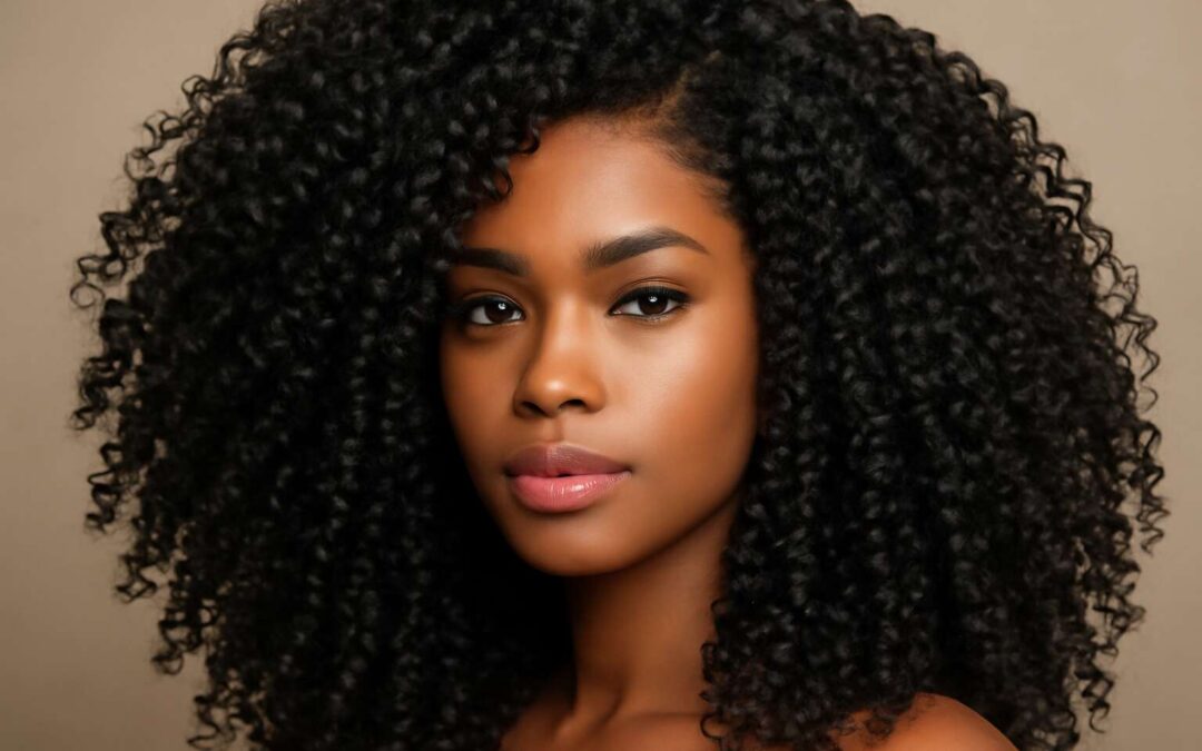 afro curly hair extensions
